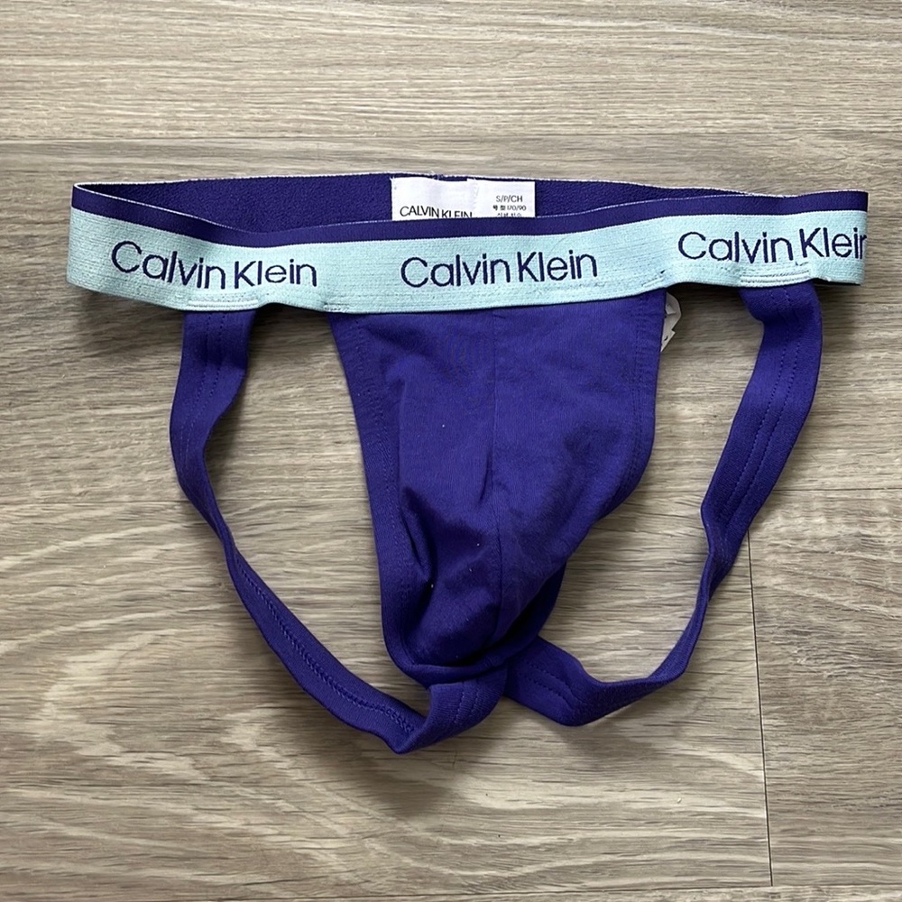 Calvin Klein Men’s Jockstrap - Purple (SMALL)